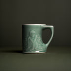 Le Singe — Mug à thé en céladon de Longquan